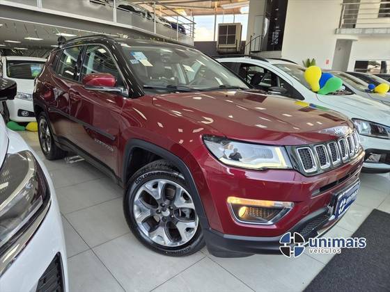 JEEP COMPASS 2.0 16V FLEX LIMITED AUTOMÁTICO JEEP COMPASS 2.0 16V FLEX LIMITED AUTOMÁTICO
